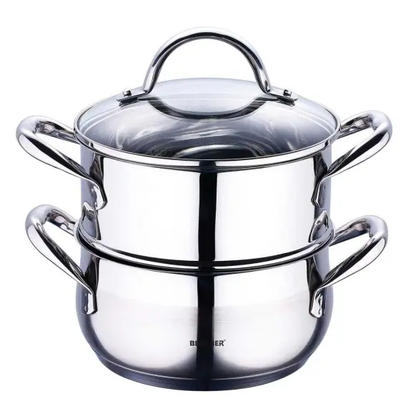 Nowy Garnek Parowy Bergner 2,2l Gourmet Line Bg-6521 Lumarko